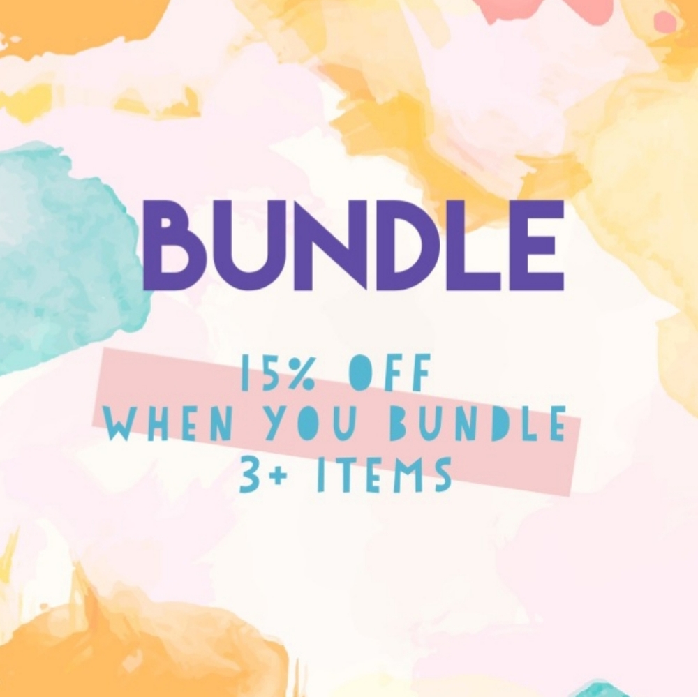 15% OFF BUNDLE 3+ items